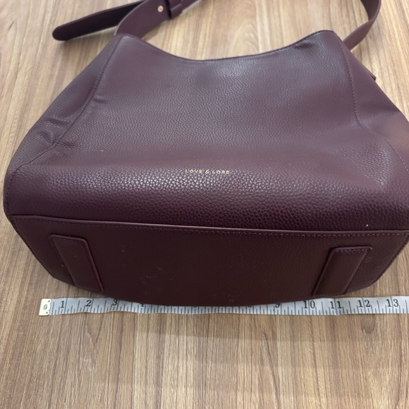 Love & Lore Burgundy Hobo Bag - Picture 5 of 9